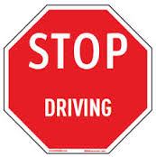 stop driving